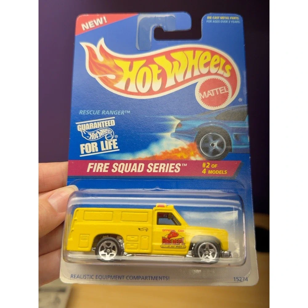 1996 Hot Wheels Fire Squad Series Complete Set 1-4 #424-427 New Sealed